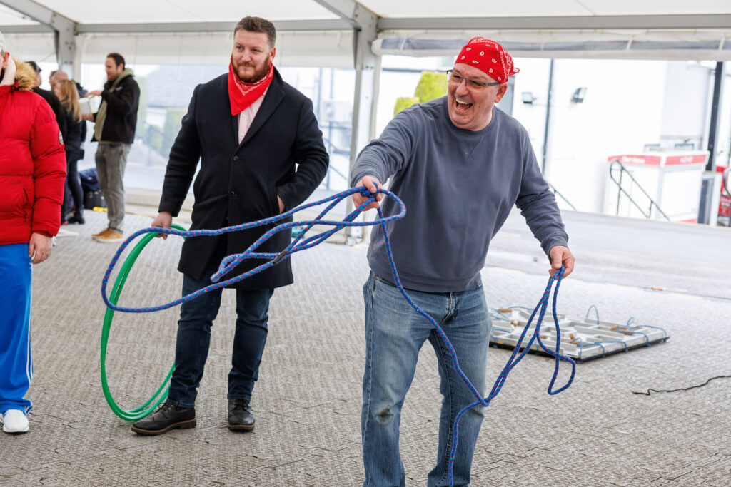 Paramount team lasso rodeo 